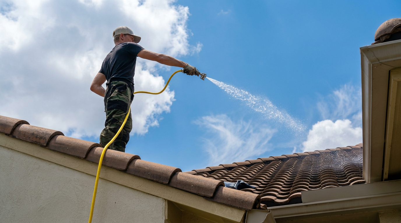 Roof Washing