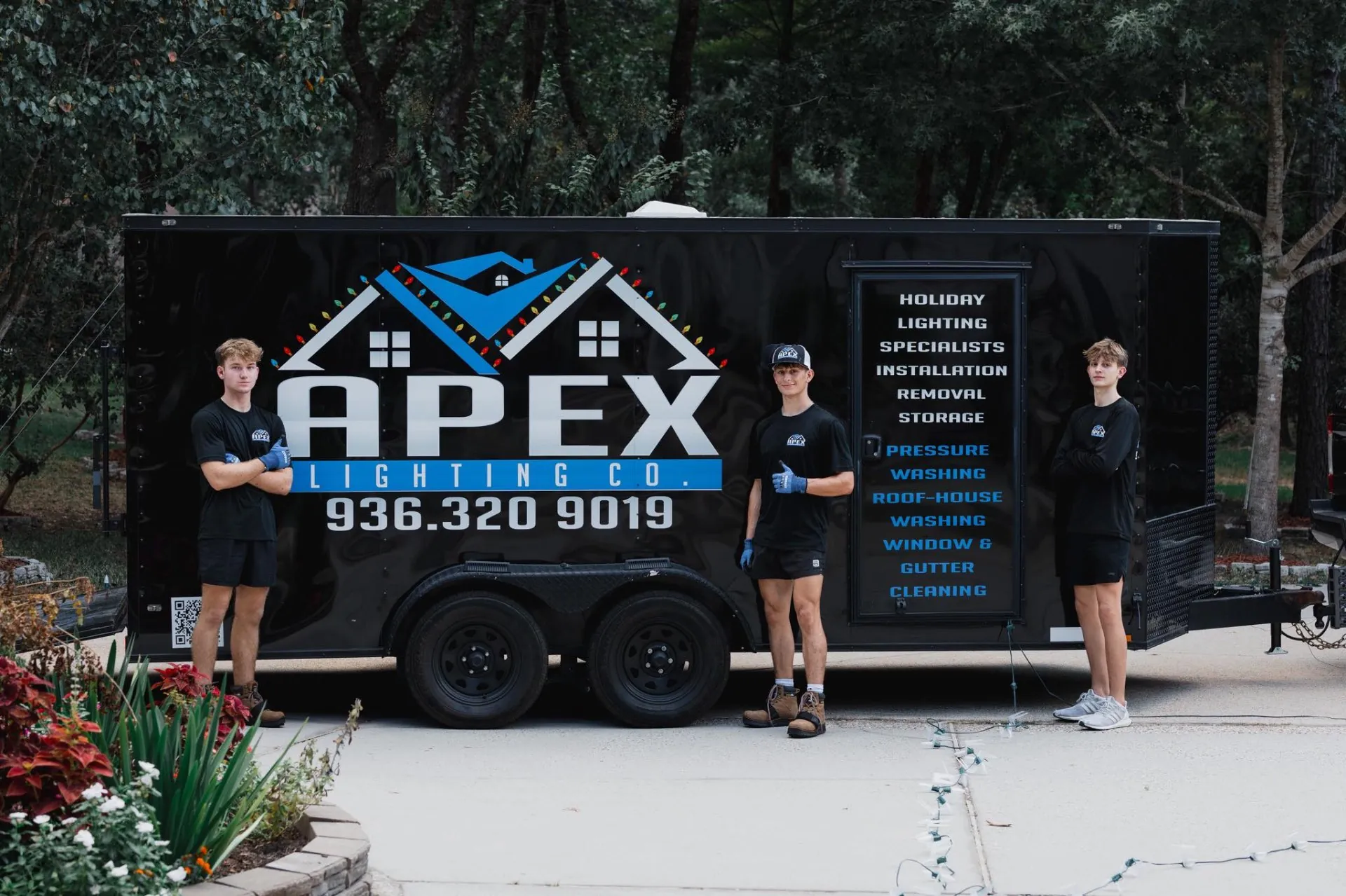 Apex Cleaning team truck